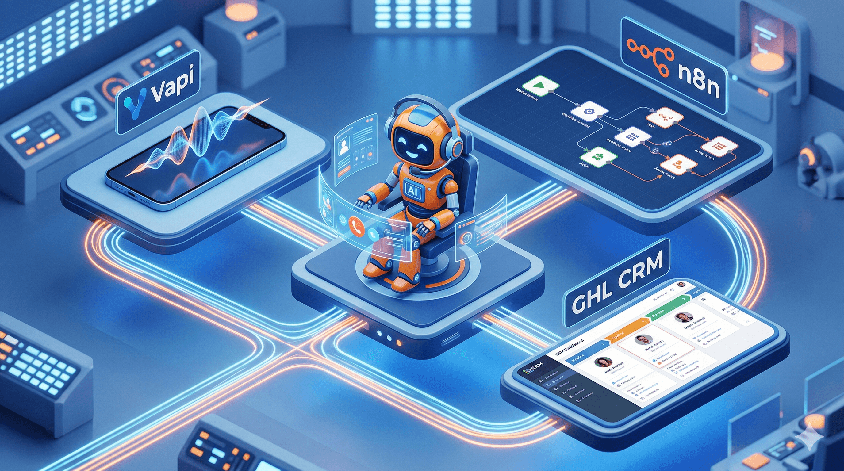 How to Build an AI Sales Agent in 2026: The Vapi + n8n + GHL Stack