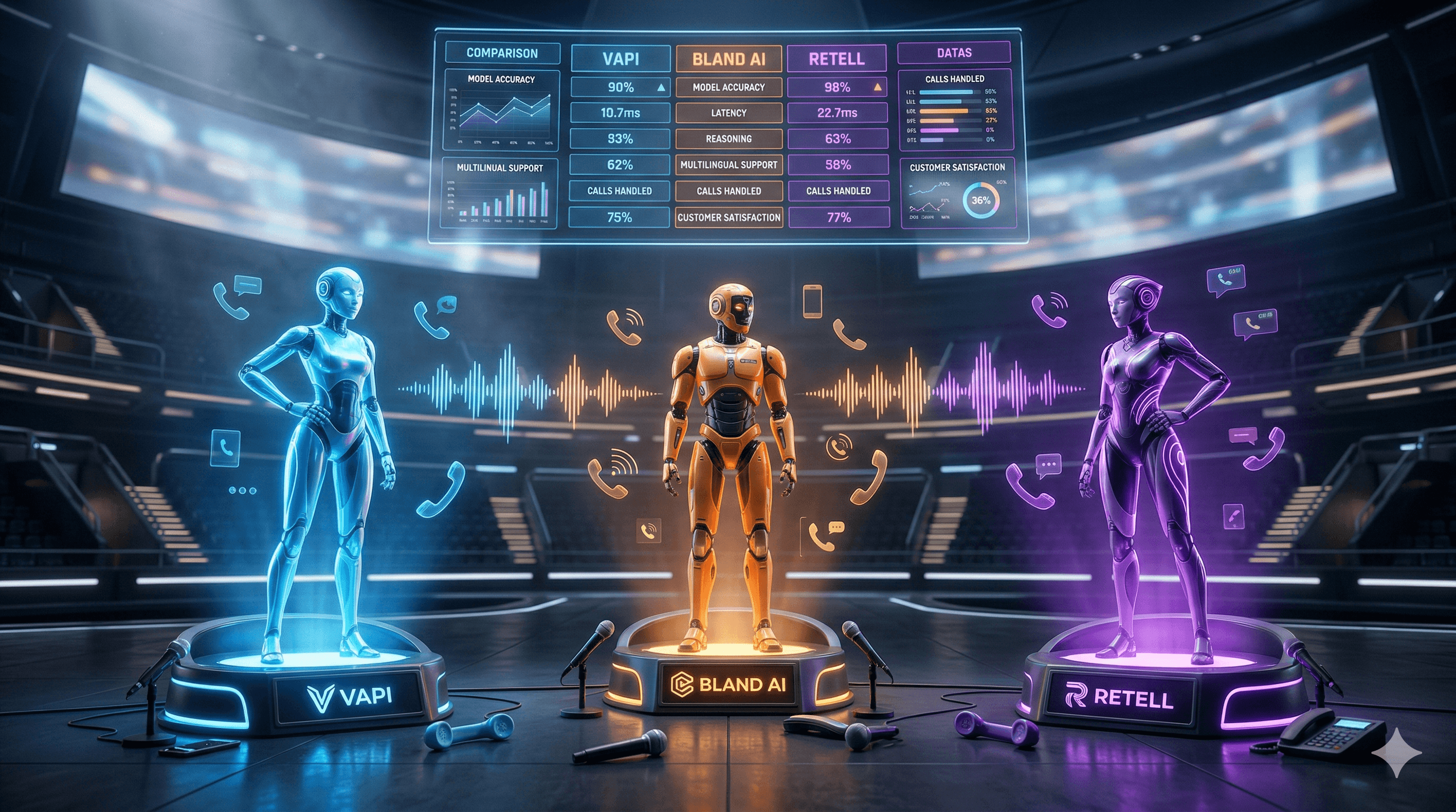 Vapi vs Bland AI vs Retell: Best AI Voice Calling Platforms 2026